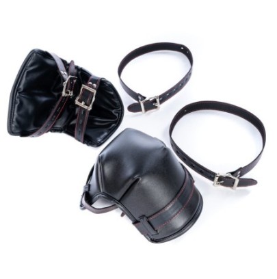 Protections rembourrées Coudes-Genoux Puppy Stay Noires