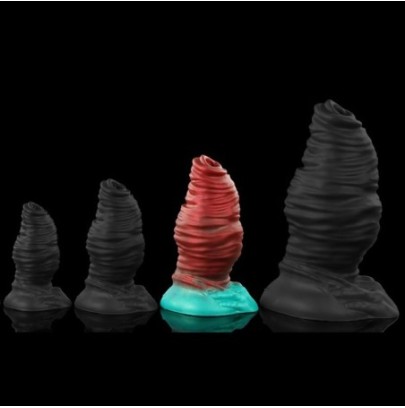 Gode Red Worm L 14 x 7cm sur fun et plaisirs - vente de sextoys pas cher
