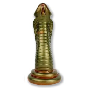 Gode Kobra 19 x 6cm Vert sur fun et plaisirs - vente de sextoys pas cher