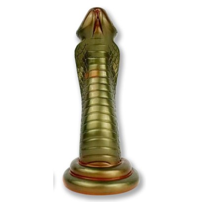 Gode Kobra 19 x 6cm Vert sur fun et plaisirs - vente de sextoys pas cher