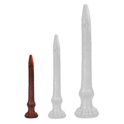 Gode HEELIX S 28 x 4 cm Rouge sur fun et plaisirs - vente de sextoys pas cher