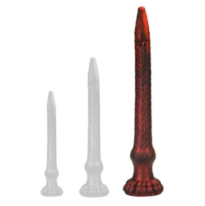 Gode Heelix L 52 x 7.5 cm Rouge sur fun et plaisirs - vente de sextoys pas cher