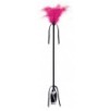 Cravache et Plumeau Secret Touch 50cm Fuchsia