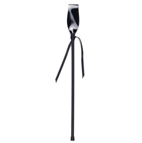 Cravache Secret Satin 38cm Noir sur fun et plaisirs - vente de sextoys pas cher