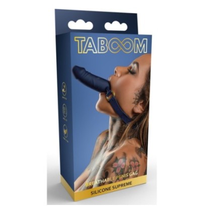 Bâillon en Silicone Supreme Double 9.5 x 3.4cm