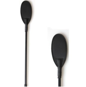 Cravache Secret Ovalia 40cm Noir sur fun et plaisirs - vente de sextoys pas cher