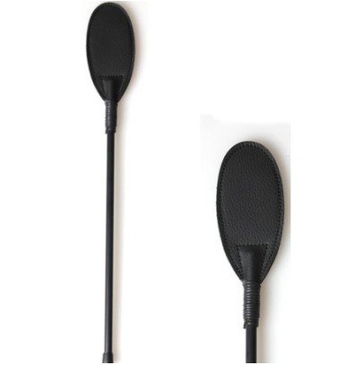 Cravache Secret Ovalia 40cm Noir sur fun et plaisirs - vente de sextoys pas cher