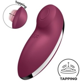 Stimulateur de Clitoris Tap & Climax 2 Framboise sur fun et plaisirs - vente de sextoys pas cher
