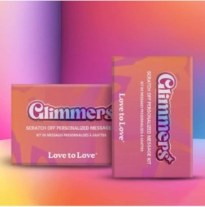 Kit de 30 Cartes à Gratter Personnalisables Glimmers sur fun et plaisirs - vente de sextoys pas cher