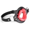 Bâillon Lips Gag Noir-Rouge