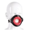 Bâillon Lips Gag Noir-Rouge