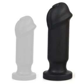 Plug DICKY M 17 x 6 cm Noir sur fun et plaisirs - vente de sextoys pas cher