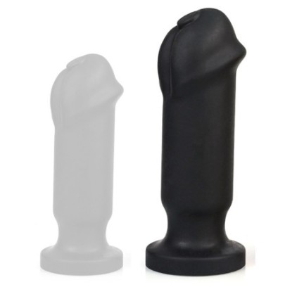 Plug DICKY M 17 x 6 cm Noir sur fun et plaisirs - vente de sextoys pas cher