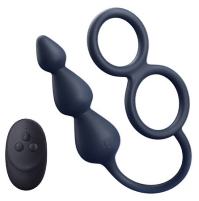 Ballstretcher-Plug Vibrant Trikon 9.5 x 3cm sur fun et plaisirs - vente de sextoys pas cher