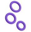 Lot de 3 Cockrings Remix Trio Violet