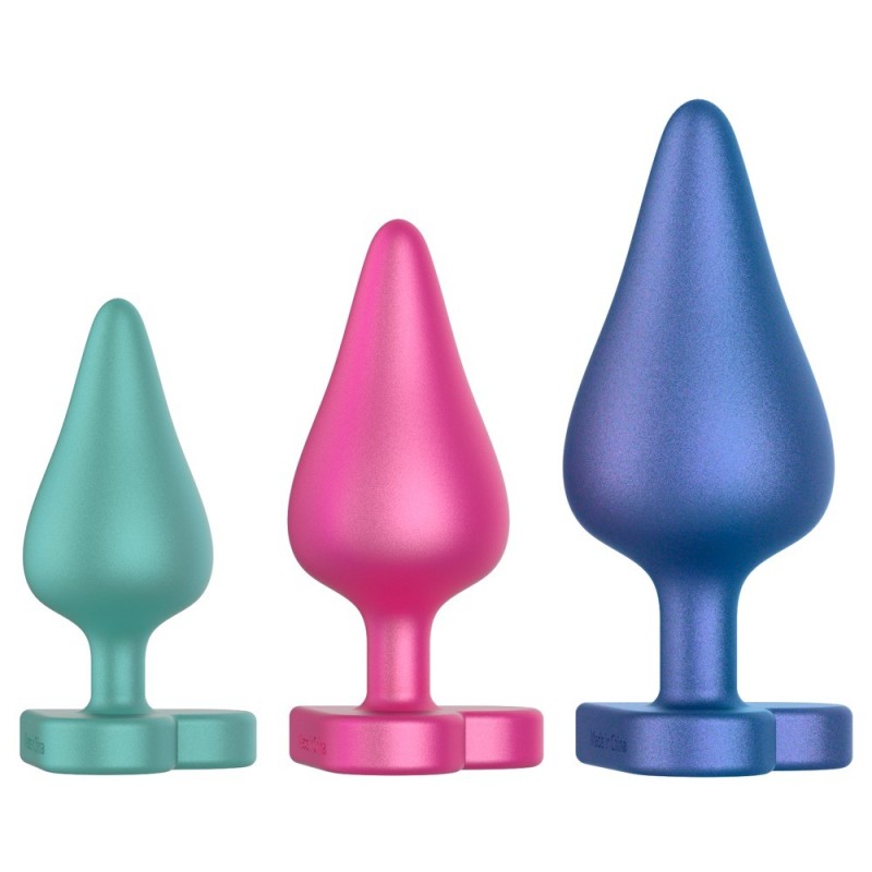 Kit de 3 Plugs en silicone Luster Kit de 3 Plugs en silicone Luster