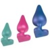 Kit de 3 Plugs en silicone Luster Kit de 3 Plugs en silicone Luster