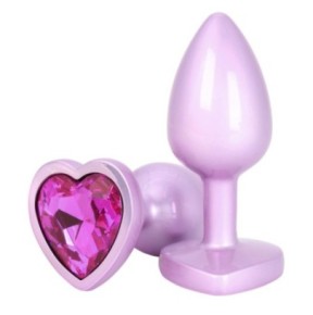 Plug Bijou Time to shine 6 x 2.7cm Rose sur fun et plaisirs - vente de sextoys pas cher