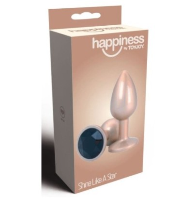 Plug Bijou Shine like a star 6 x 2.7cm Or