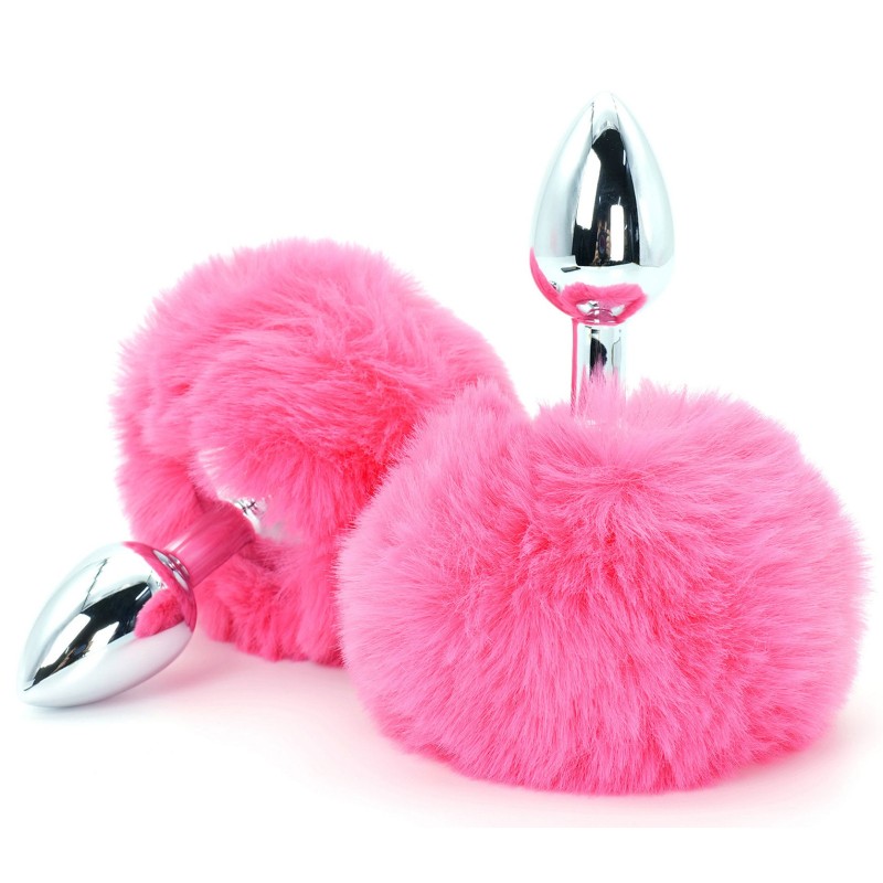 Plug Queue de Lapin Enchanting Bunnytail 5 x 2.8cm Rose