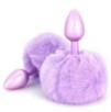 Plug Queue de Lapin Enchanting Bunnytail 5 x 2.8cm Violet