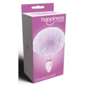 Plug Queue de Lapin Enchanting Bunnytail 5 x 2.8cm Violet