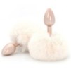 Plug Queue de Lapin Enchanting Bunnytail 5 x 2.8cm Blanc