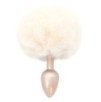Plug Queue de Lapin Enchanting Bunnytail 5 x 2.8cm Blanc