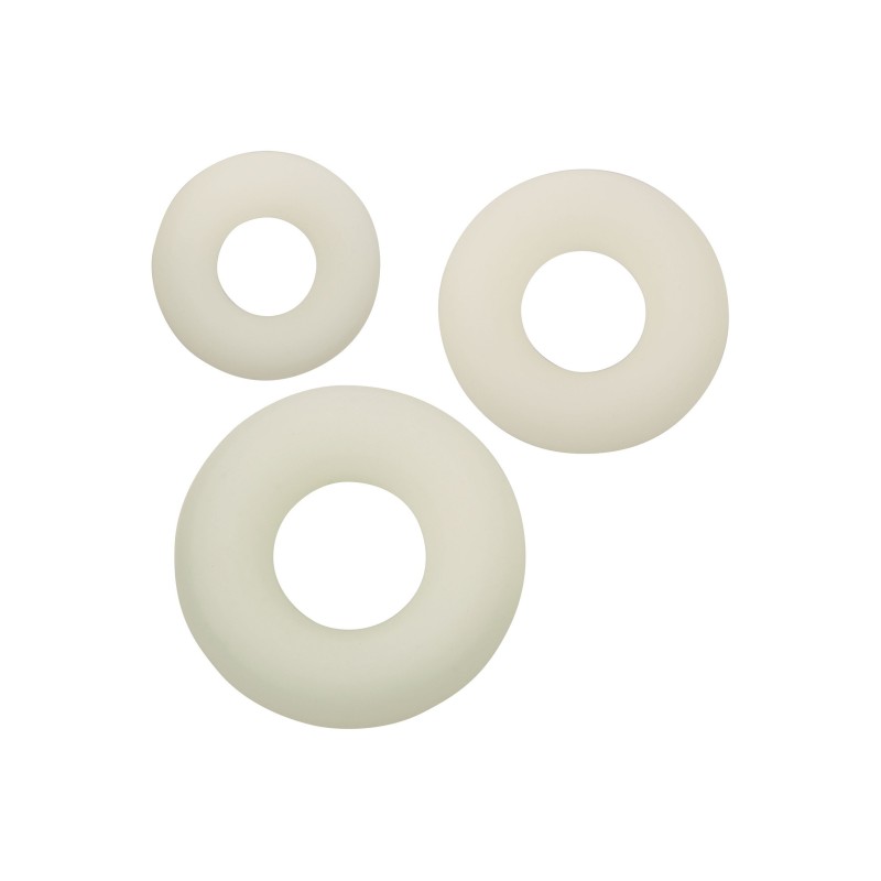 Pack de 3 Cockrings Phosphorescents ALPHA RING