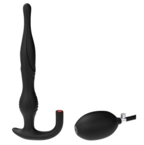 Plug gonflable Gonflimmy 24 x 3.6 cm Noir sur fun et plaisirs - vente de sextoys pas cher