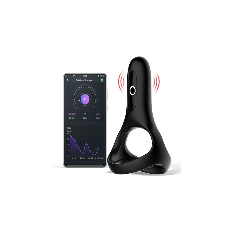 Cockring Connecté Magic Rise 45mm