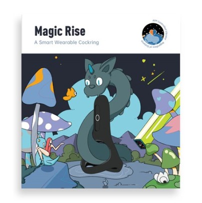 Cockring Connecté Magic Rise 45mm