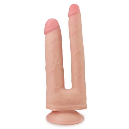 Double Gode SkinLike 18 x 3.5 cm- Godes Doubles en stock sur Fun et plaisirs