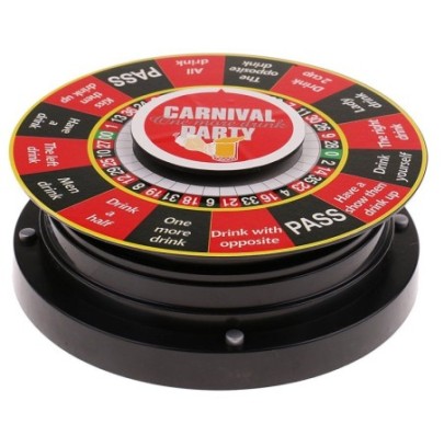 La Roulette à Boire Carnival Party sur fun et plaisirs - vente de sextoys pas cher