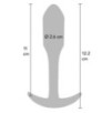 Plug anal Mini Smooth L 11 x 2.6cm