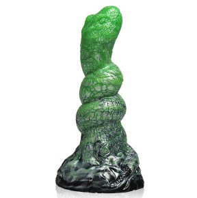 Gode Pitruk 16 x 6 cm Vert sur fun et plaisirs - vente de sextoys pas cher