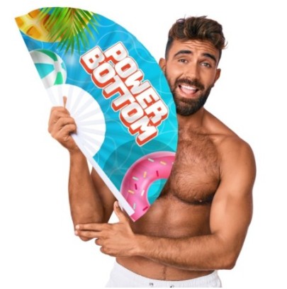 Éventail Power Bottom 64cm sur fun et plaisirs - vente de sextoys pas cher