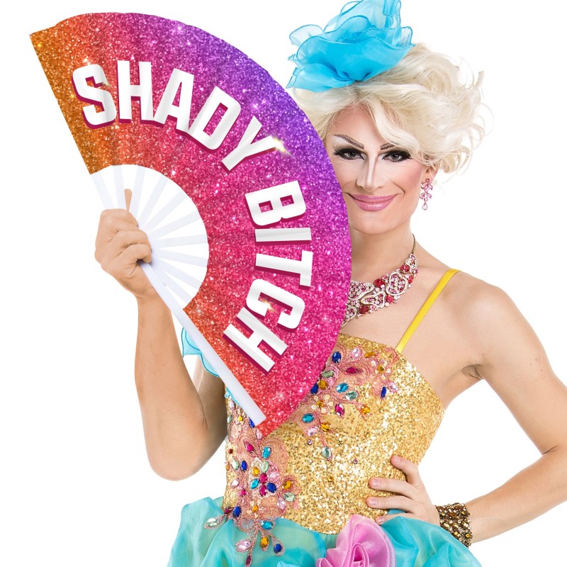 Éventail Shady Bitch 64cm
