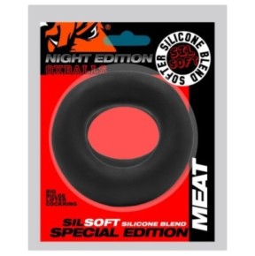 Cockring Silicone MEAT Oxballs Night Edition Noir