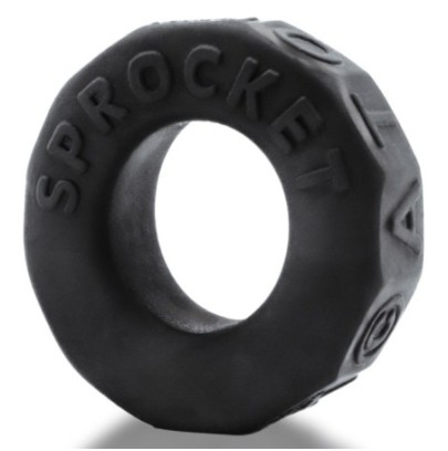 Cockring Sprocket Night Edition Noir sur fun et plaisirs - vente de sextoys pas cher