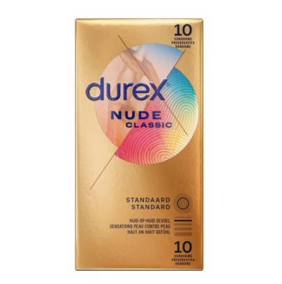 Préservatifs Durex Nude x10
