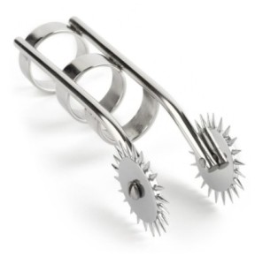 Roue à picots Double Finger 10cm sur fun et plaisirs - vente de sextoys pas cher