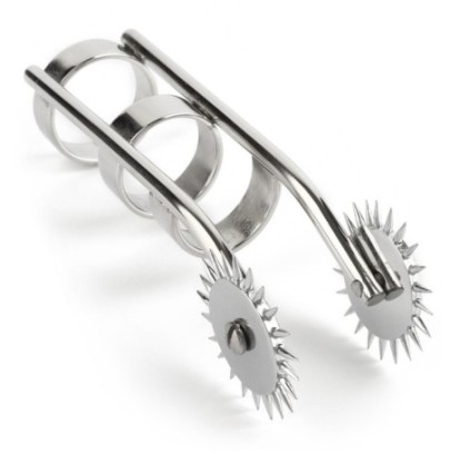 Roue à picots Double Finger 10cm sur fun et plaisirs - vente de sextoys pas cher