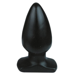 Plug Medium Noir 9 x 5.5 cm- Plugs M/L - Largeur + de 3 cm en stock sur Fun et plaisirs