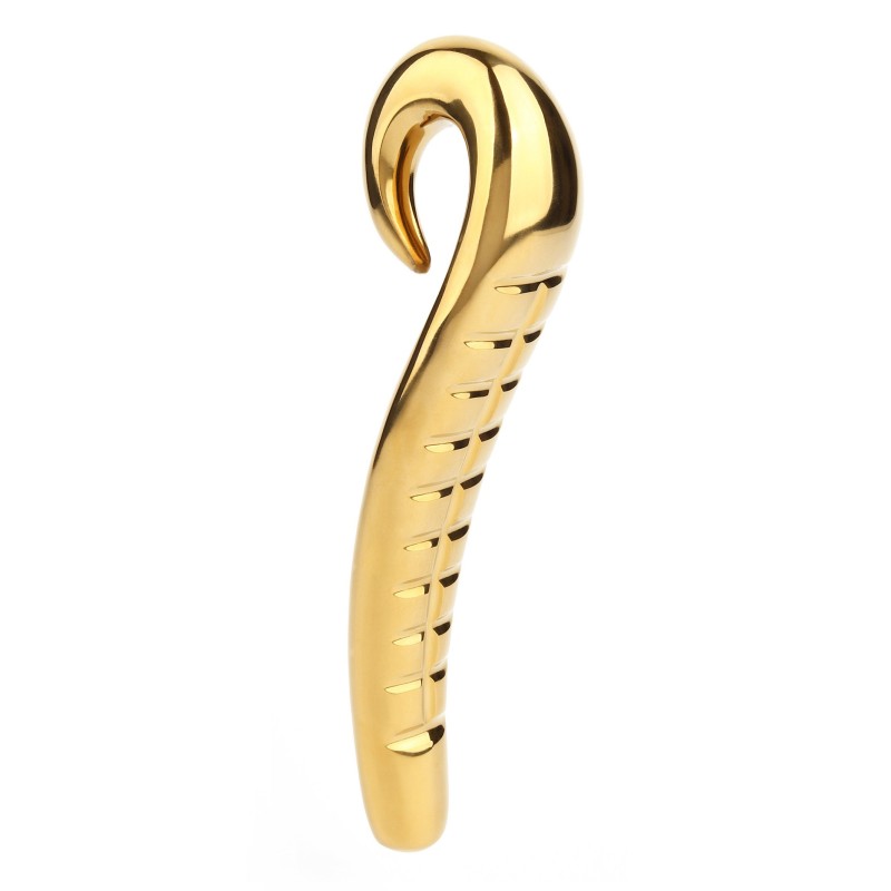 Gode Devil's Tongue 13 x 4 cm Doré