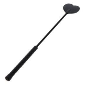Cravache Black Heart 44cm Noir