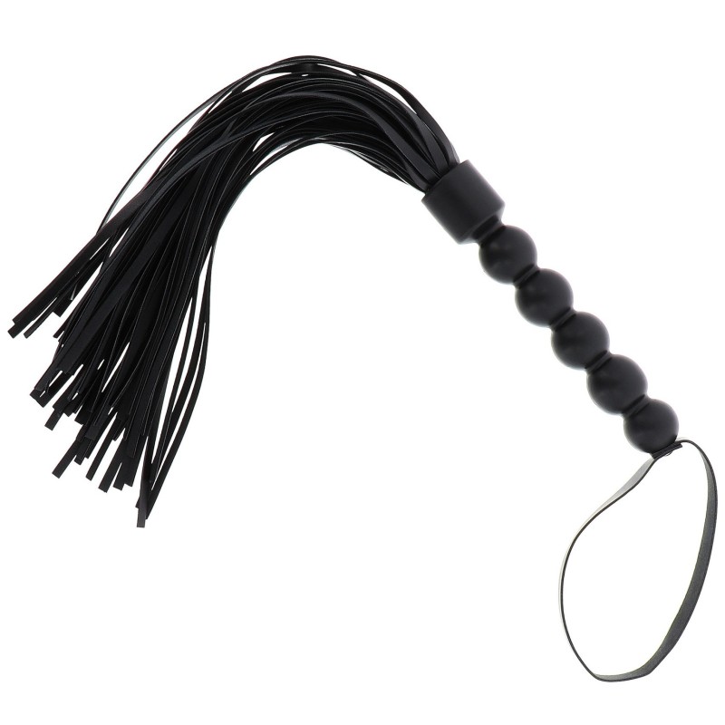 Martinet Flogger Balls 66cm Noir