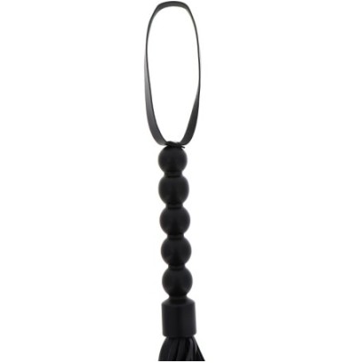 Martinet Flogger Balls 66cm Noir