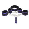 Kit Bondage avec Collier et Menottes Violet Kit Bondage avec Collier et Menottes Violet