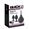 Kit 3 Plugs Bijou Velvet Jewel Noir